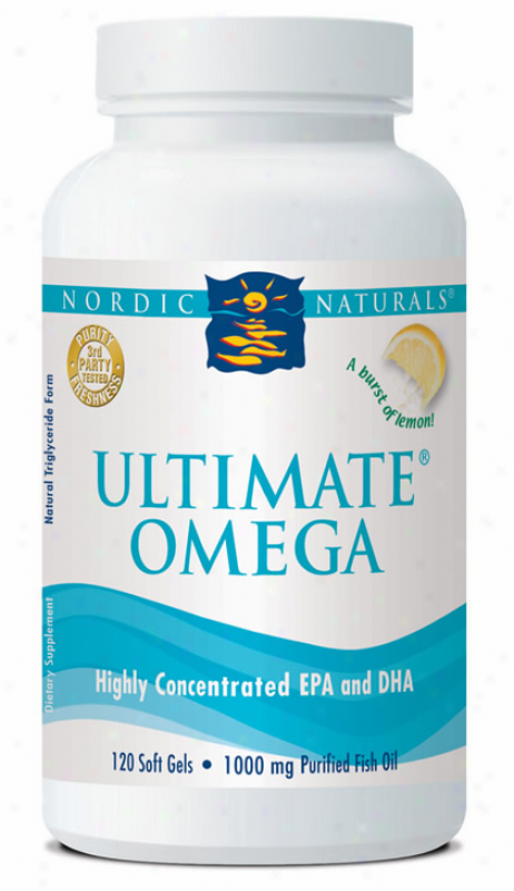 Nordic Naturals Ultimate Omega Lemon 120sg