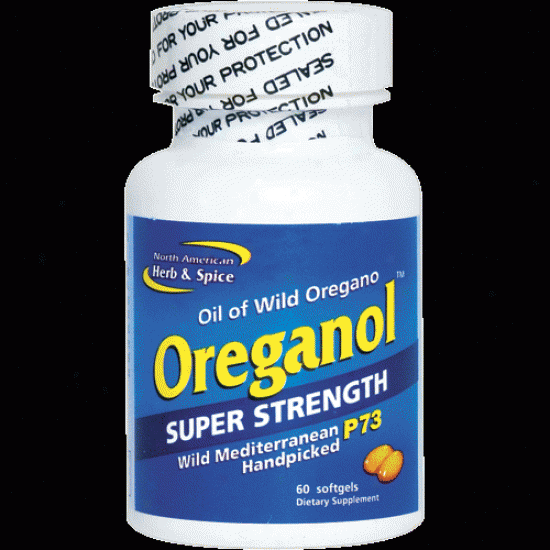 North Amerlcan H&s's Oil Of Oregano Superstrength Oreganol P73 60sg