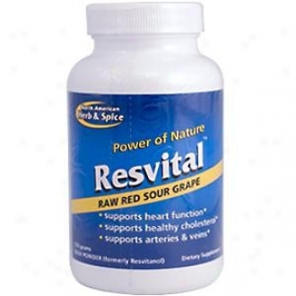 North American H&s's Resvital Powder 120gm