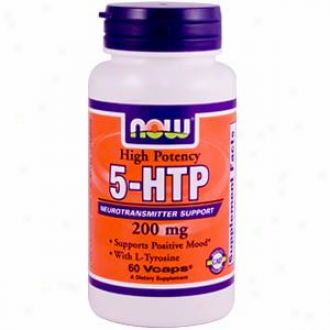 Now Foods 5-htp 200 Mg 60 Vcaps