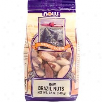 Now Foods Brazilian Nuts Raw 12oz