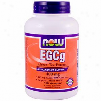 Now Foods Egcg Green Tea Extract - 180 Vcaps