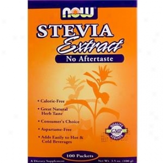 Now Foods Stevia Extract 100 Packets/box