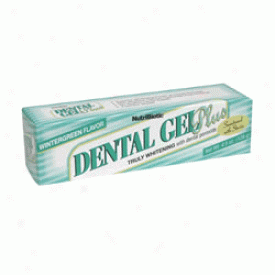 Nutribiotic's Dental Gel Plus - Whitening W/ Dental Peroxide 4.5oz