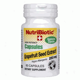 Nutribiotic's Grape Fruit Extact 250mg 60caps