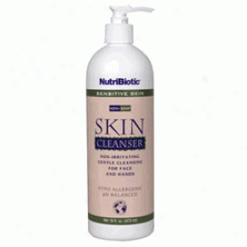 Nutribiotic's Non Soap Skin Cleanser Sensitive Skin 16oz