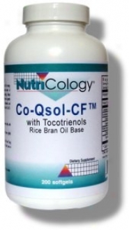 Nutricology's Coqsol-cf W/ Tocotrienols 200sg