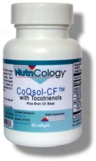 Nutricology's Coqsol-cfã¿â¿â¾ W/tocotrienols 30sg
