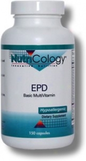 Nutricology's Epd Basic Multivitamin 150vcaps