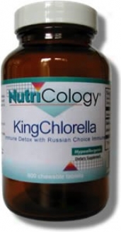 Nutricology's Kingchlorella Immune Detox Chewable 600tavs