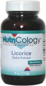 Nutricology's Licorice Solid Extract 4oz