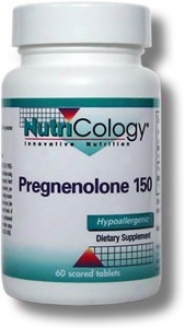 Nutricology's Pregnenolone 150mg 60tabs