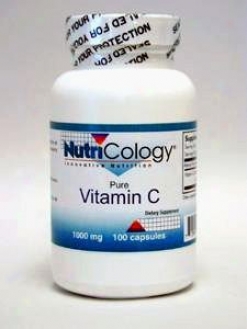 Nutricology's Pure Vitamin C 1000 Mg 100 Caps