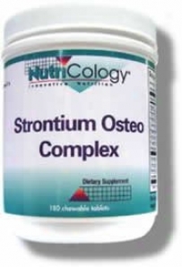 Nutricology's Strontium Osteo Complex Chewable 180tabs