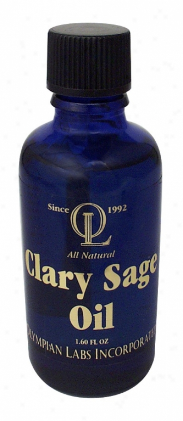 Olympian Labs Clary Sage Oil 1.6 Fl Oz