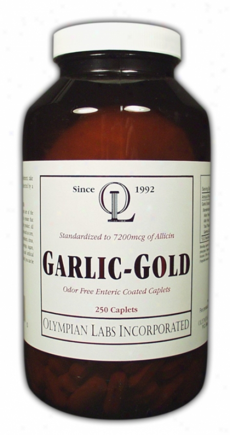 Olympian Labs Garlic-gold  600mg  7200mcg Allicin 250caps