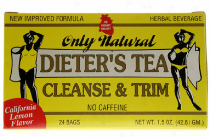 Only Natural's Celansing Diet Tea (lemon) 24 Bag