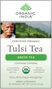 Radical India's Tulsi Tea Organized Green 18ct