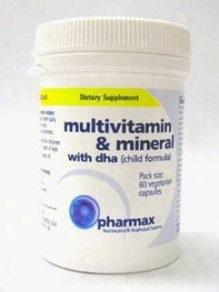 Pharmax Multivitamin & Mineral W/dha 60 Caps