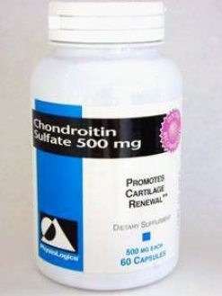 Physiologic's Chondroitin Sulfate 500 Mg 500 M 60 Caps