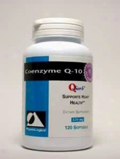 Physiologic's Coenzyme Q10 Q-sorb 120 Mg 120 Gels