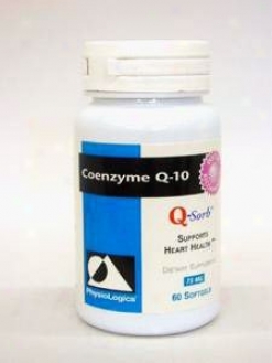 Phusiologic's Coenzyme Q10 Q-sorb 75 Mg 60 Gells