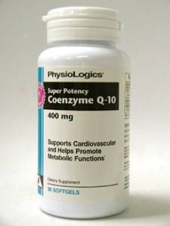 Physiologic's Coq10 Q-sorb 400 Mg 30 Gels