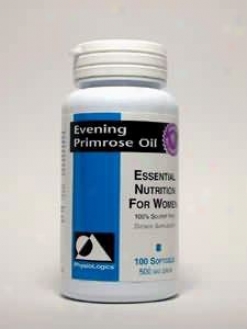 Physiologic's Evening Primrose Oil 500 Mg 100 Gels