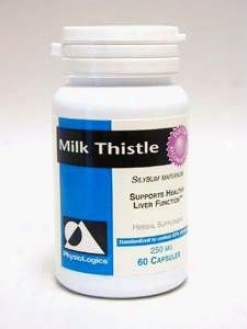 Physiologic's Milk Thistle Extract 250 Mg 60 Caps