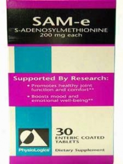 Physiologic'a Sam-e 200 Mg 30 Vtabs