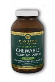 Pioneer's Chewable Cal/mag (dark Chocolate) 90tabs