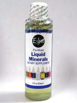 Pre-mixed Liquid Minerals 8 Oz