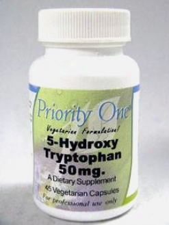 Priority One Vitamin's 5-hydroxy-tryptophan 50 Mg 45 Cap