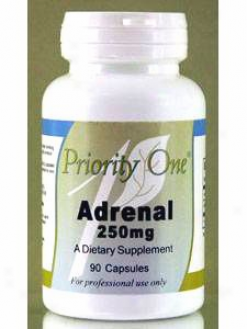 Priority One Vitamin's Adrenal 250 Mg 90 Cap
