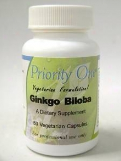 Prioriy One Vitamin's Ginkgo Biloba 60 Vcaps