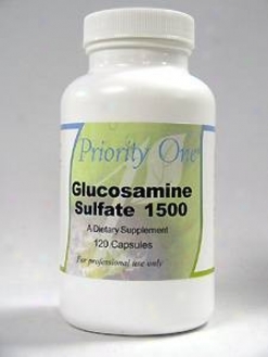 Prioritu One Vitamin's Glucosamine Sulfate 1500 Mg 120 Caps