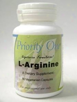 Priority One Vitamin'sL -arginine 500 Mg 60 Vcaps