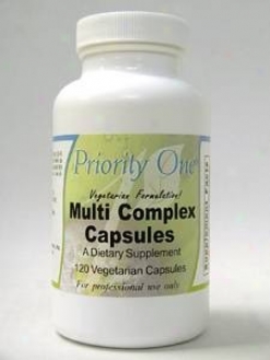 Priority One Vitamin's Multi Complex Capsules 120 Vcaps