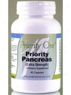 Priority One Vitamin's Pancreas Extra Strength 90 Caps