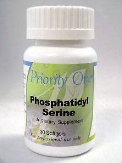 Priority Single Vitamin's Phosphatidyl Serine 100 Mv 30 Gels