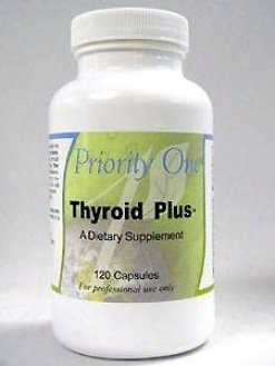 Priority One Vitamin's Thyroid Plus 120 Caps