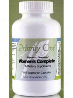 Priority One Vitamin's Women's Complete 180 Cap