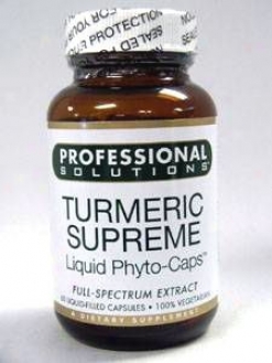 Professional Solution's Turmeric Supreme 60 Lvcaps