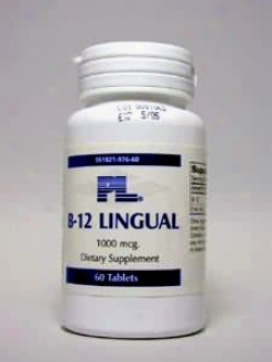 Progressive Lab's B-12 Lingual 60 Tabs