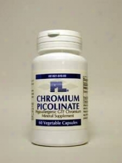 Progressive Labs Chromium Picolinate 200mcg 60vcaps