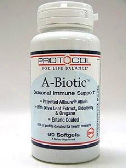 Protocol Conducive to Life Balance A-biotic 60 Gels