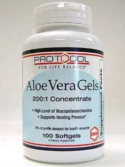 Protocol For Life Balance Aloe Vera Gels 100 Gels