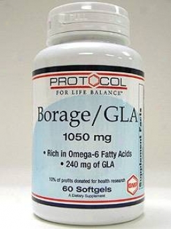 Protocol For Life Balance Borage/gla 1050 Mg 60 Gels