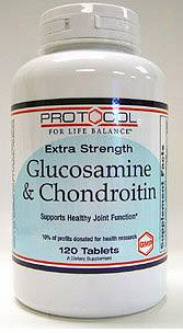 Protocol For Life Balance Glucosamine &chondroitin Ex Str 120 Tabs