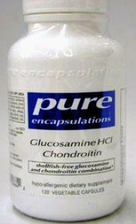 Pure Encap Glucosamine Hcl + Chondroitin 120vcaps